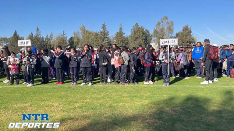 Arrancan los juegos deportivos en Fresnillo