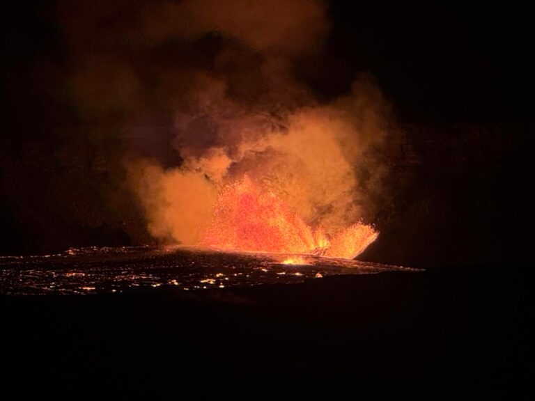 Entra nuevamente en erupción el volcán Kilauea de Hawái