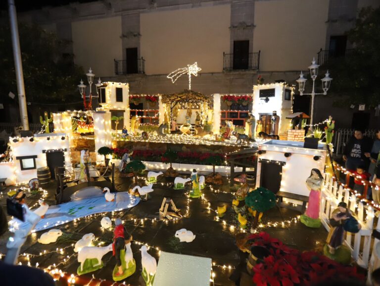 Ilumina magia de la navidad a Jerez
