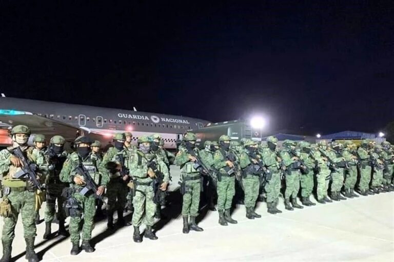 Refuerzan, con más militares, seguridad en Tabasco