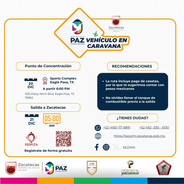 Preparan “Vehículo en Caravana por la Paz”