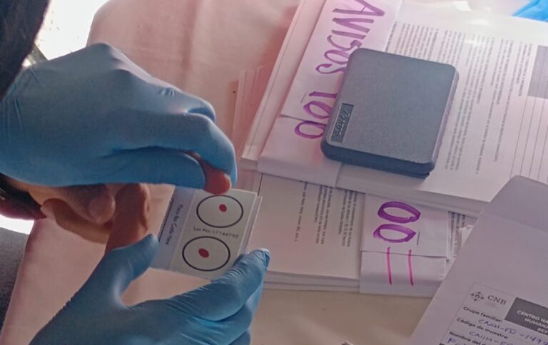Realizan toma de muestras genéticas