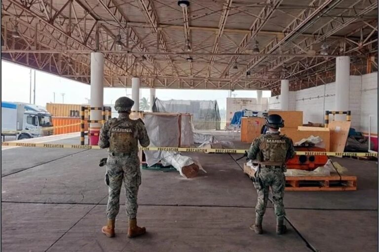 Decomisa Marina casi una tonelada de droga en dos días