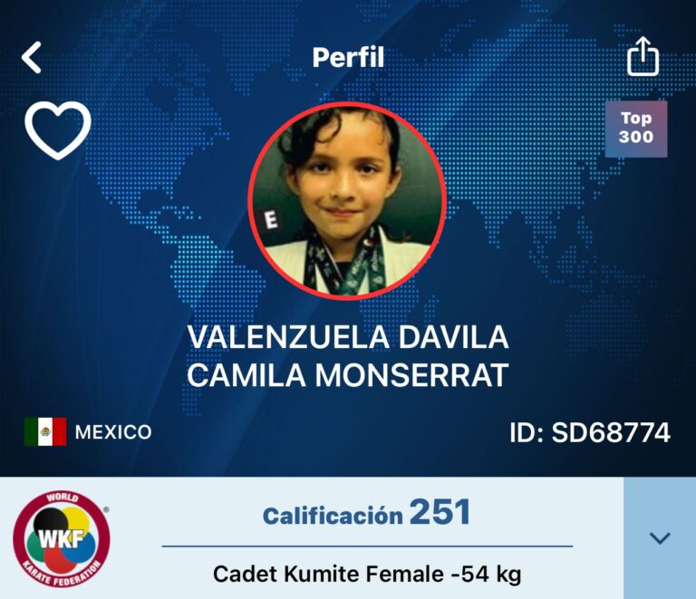 Karatekas logran escalar en el Ranking Mundial