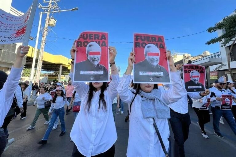 Marchan por la paz en Sinaloa: ‘Sacaremos a ese wey’