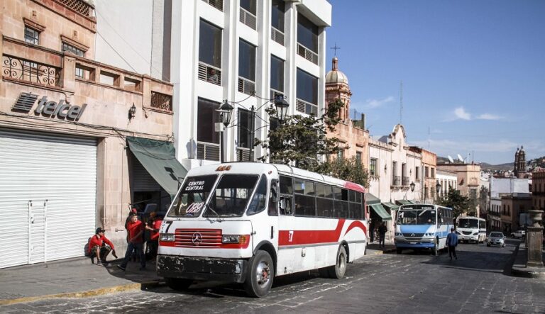 Sin fecha, apoyo para transporte público
