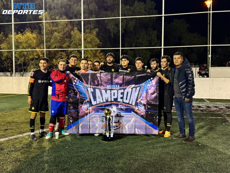 Sombrerete tiene campeones de futbol rápido