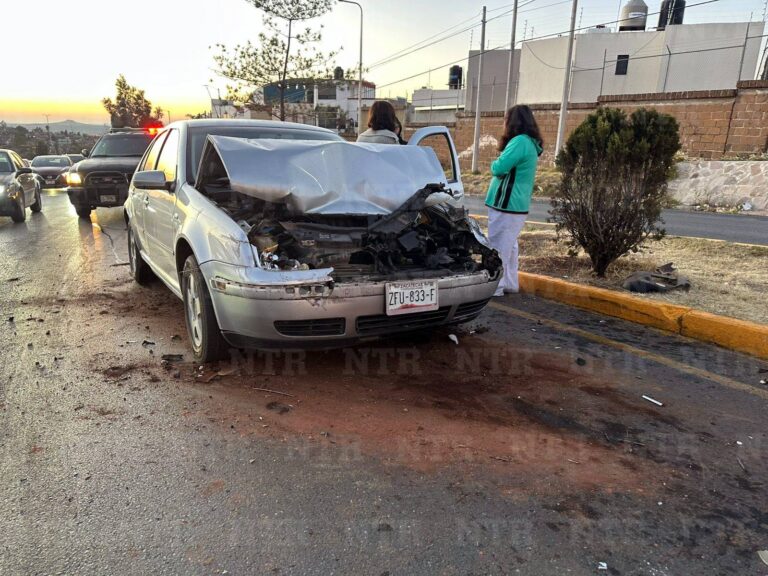 Accidentada mañana, se registran tres choques vehiculares