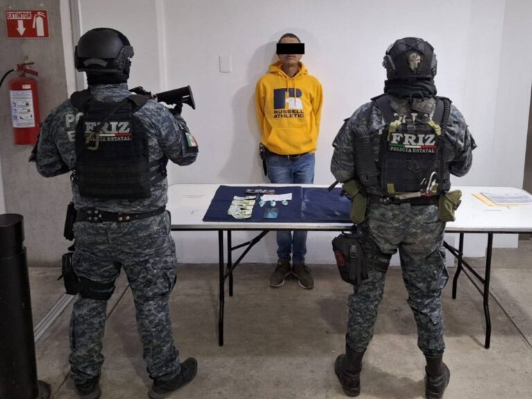 En Villanueva, detienen a hombre en posesión de droga