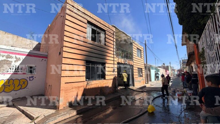 Cirio provoca voraz incendio en la colonia Esparza