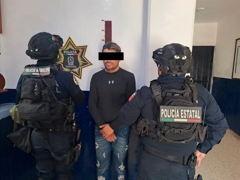 Detienen a presunto extorsionador en Guadalupe