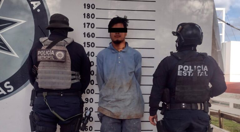 Detienen a presunto narcomenudista