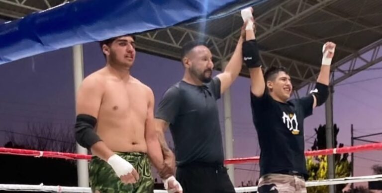 Diego Muro debuta en gran función de Muay Thai