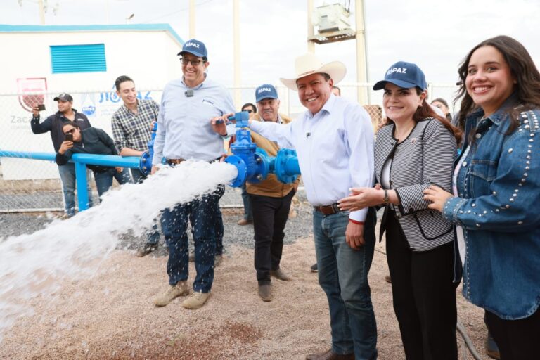 Entregan pozo de agua potable en Morelos