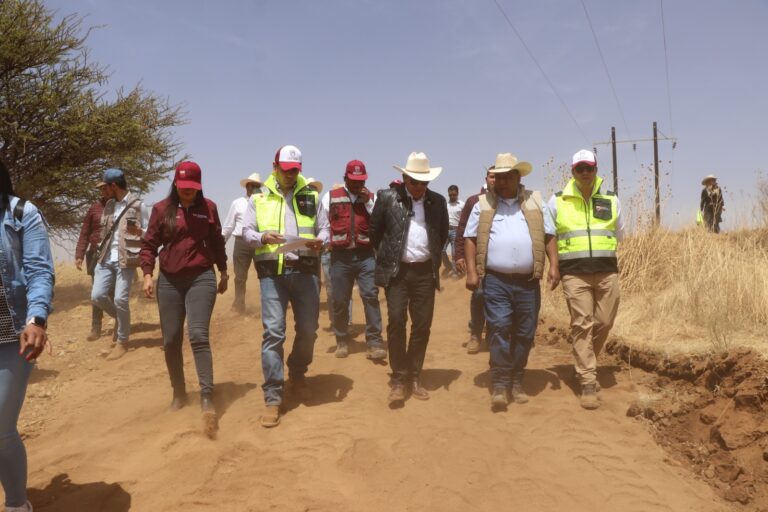 Realiza DMA gira de trabajo por Sombrerete
