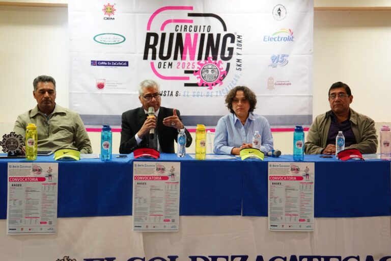 Zacatecas, sede del Circuito Running