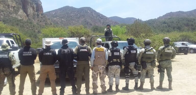 Llevan a cabo jornada de búsqueda de personas en Fresnillo