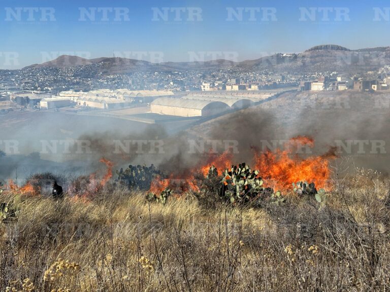 Voraz incendio consume 120 hectáreas del Cerro de la Virgen