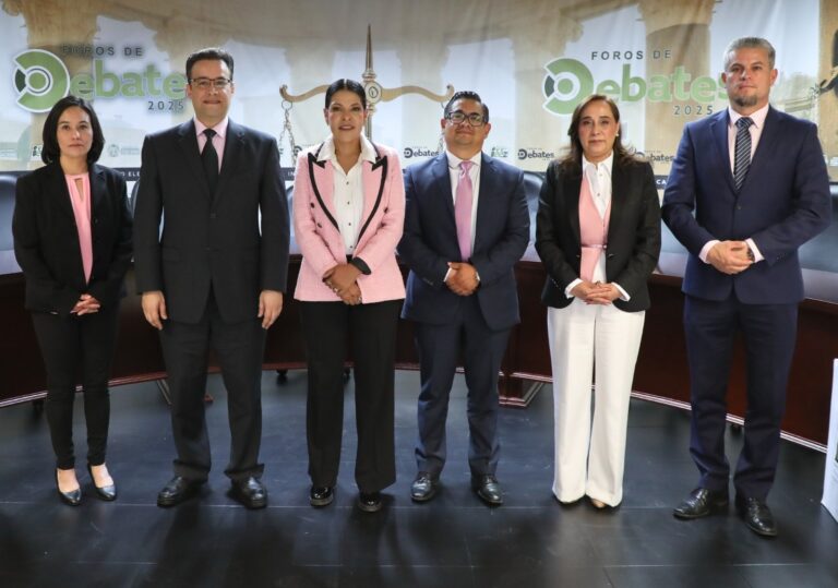 Realizan debate entre candidatos al segundo y tercer cargo de la Sala Civil