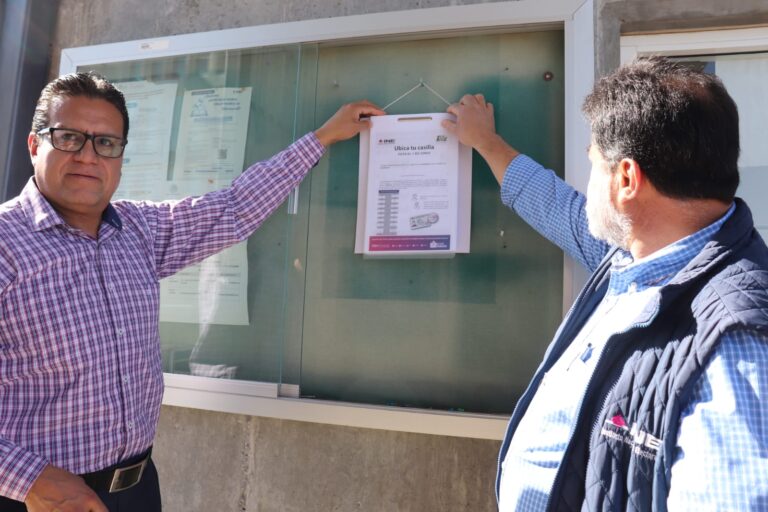 Publica INE Zacatecas listados de ubicación de casillas