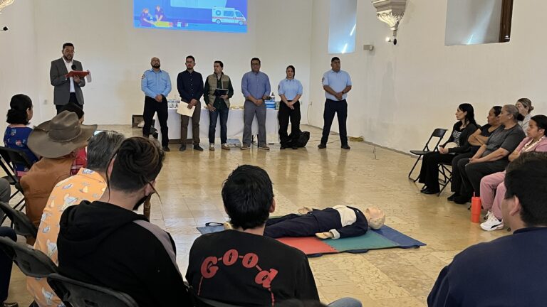 Capacitan a personal en primeros auxilios