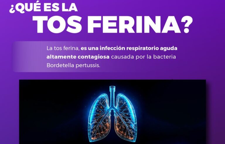 Confirman 13 casos positivos de Tos Ferina y un deceso
