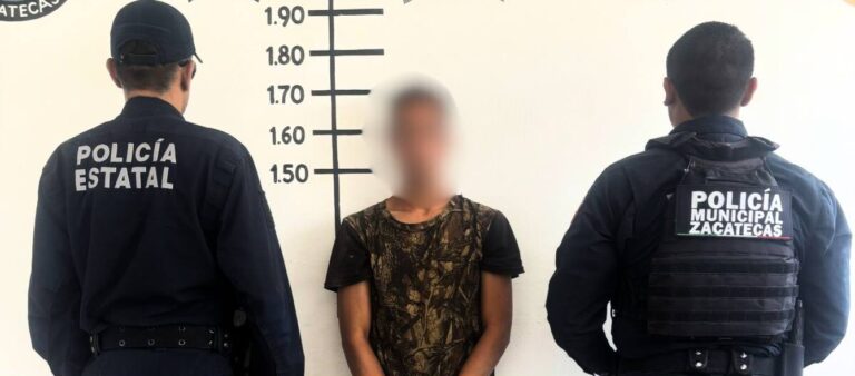 Detienen a hombre en Cieneguillas por narcomenudeo