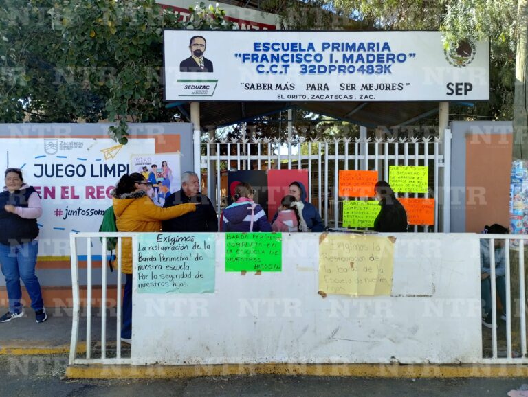 Incumplen acuerdos con padres de la primaria Francisco I. Madero