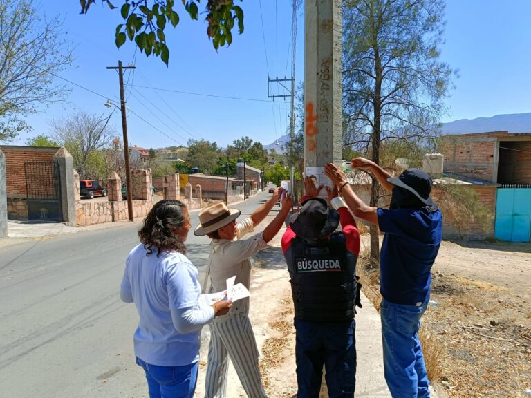 Participan colectivos en jornada de búsqueda en Tabasco, Guadalupe y Zacatecas
