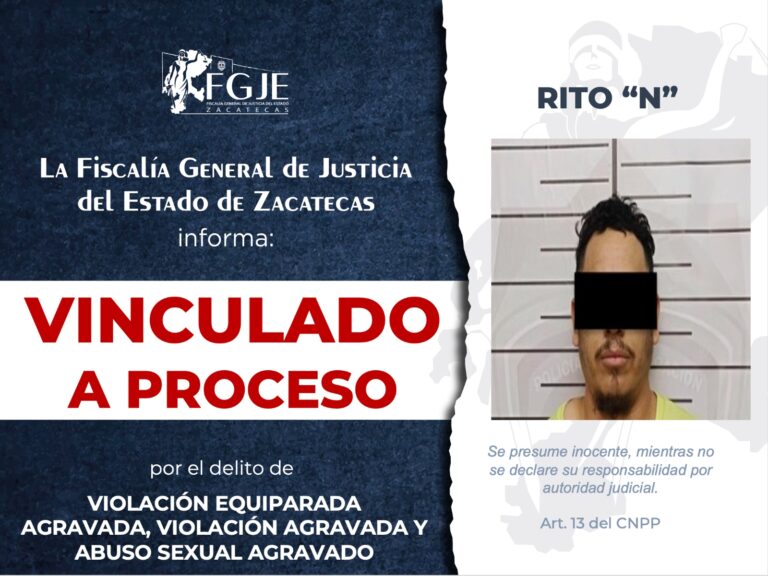 Vinculan a proceso a Rito por violación y abuso sexual