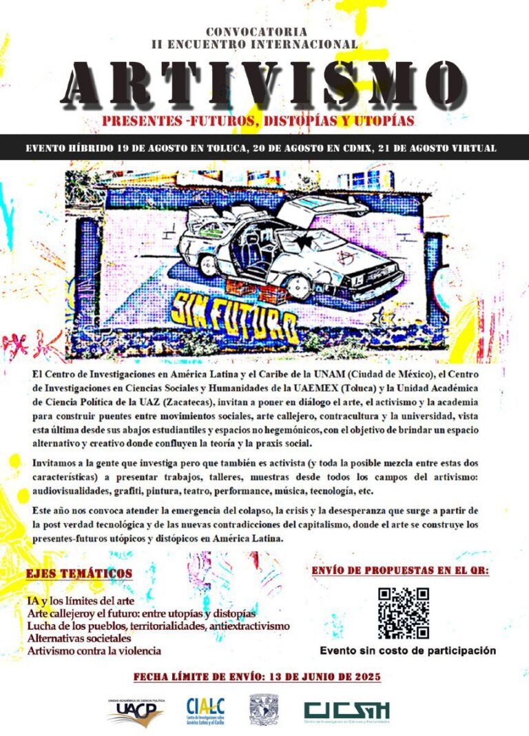 Lanzan convocatoria sobre el II Encuentro Internacional «Artivismo»