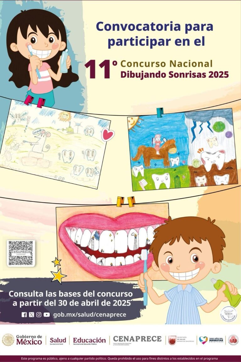 Invita SSZ a Concurso Nacional Infantil Dibujando Sonrisas