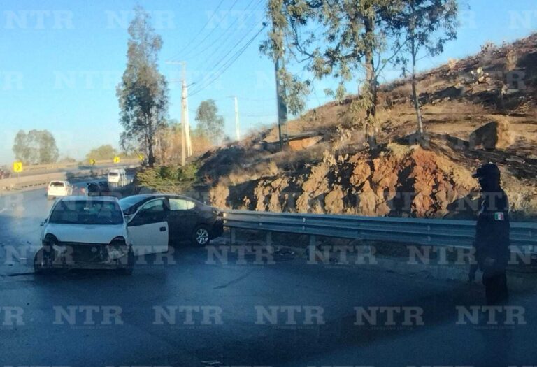 Choque en tránsito deja caos vial; no hay lesionados