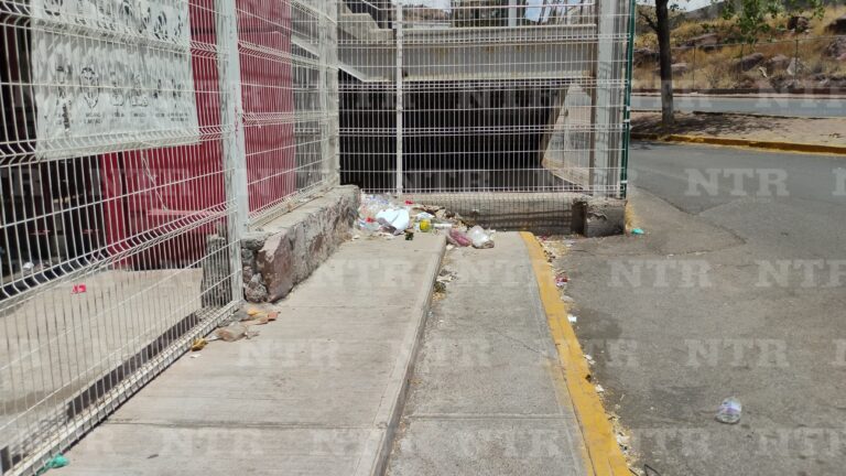 Se acumula la basura en los alrededores del CVV