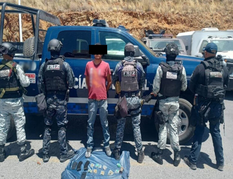 Detienen a un hombre con un artefacto explosivo artesanal