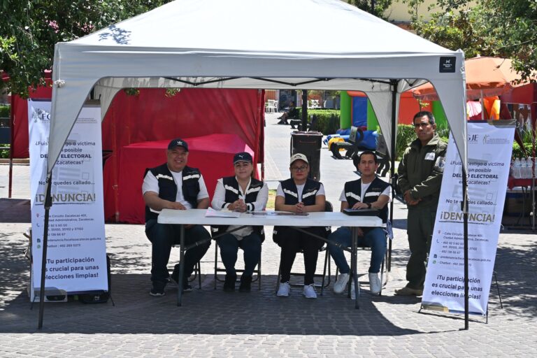 Establece Fiscalía Especializada en Delitos Electorales módulo en Guadalupe