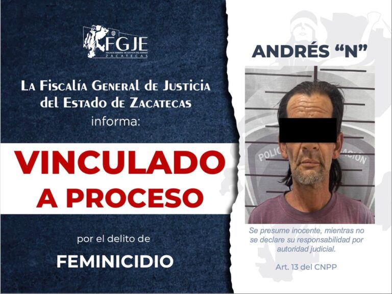 Vinculan a Andrés “N”, hijo feminicida en Río Grande