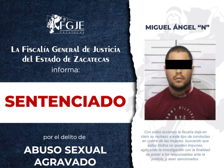 Dan sentencia de seis años por abuso agravado