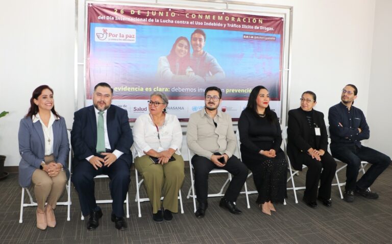 Conmemoran Día Internacional de la Lucha contra el Uso Indebido y Tráfico Ilícito de Drogas