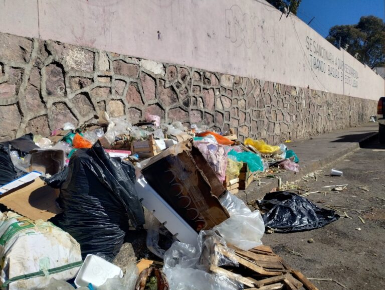 Atienden problemas sanitarios en las calles