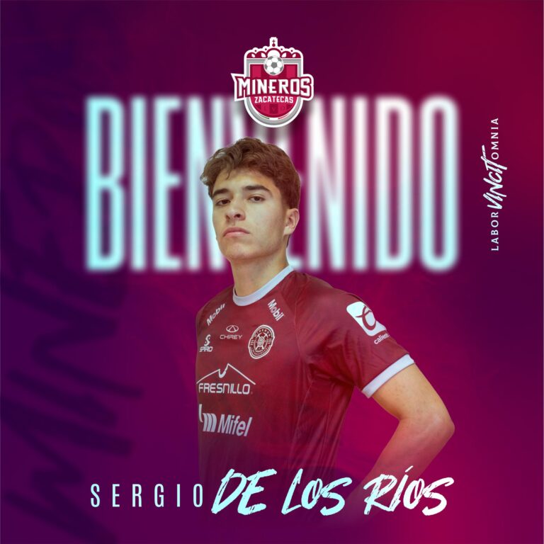 Dan la bienvenida a Sergio De Los Ríos