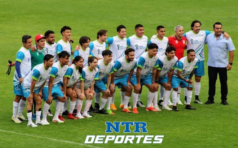 Chakey juega partido de Influencers en Aguascalientes