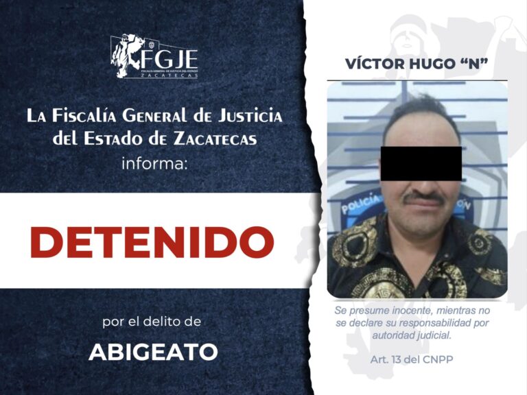 Detienen a 4; tenían orden de aprehensión