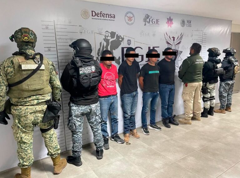 Detienen a cuatro por narcomenudeo en Villanueva