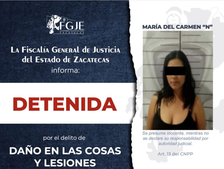 Detienen FGJE y Mesa de Construcción de Paz a cinco