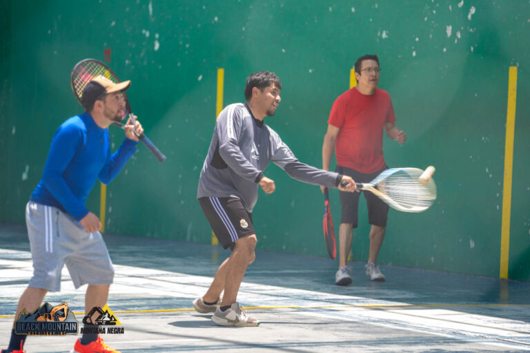 Eduardo y Miguel, ganadores del Torneo de Frontenis
