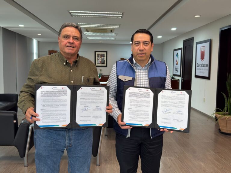 Firman convenio de remesas productivas