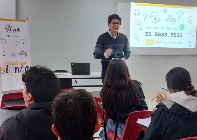 Ofrece Fiscalía pláticas preventivas a jóvenes