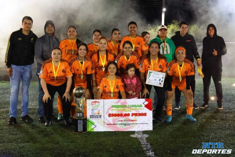 Premian a equipos en el Segundo Torneo de Fútbol 7