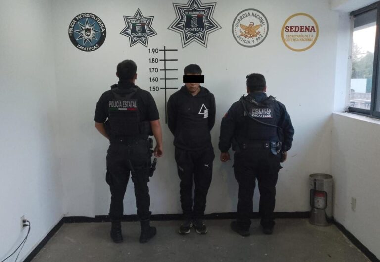 Detienen a hombre en la colonia Buenos Aires